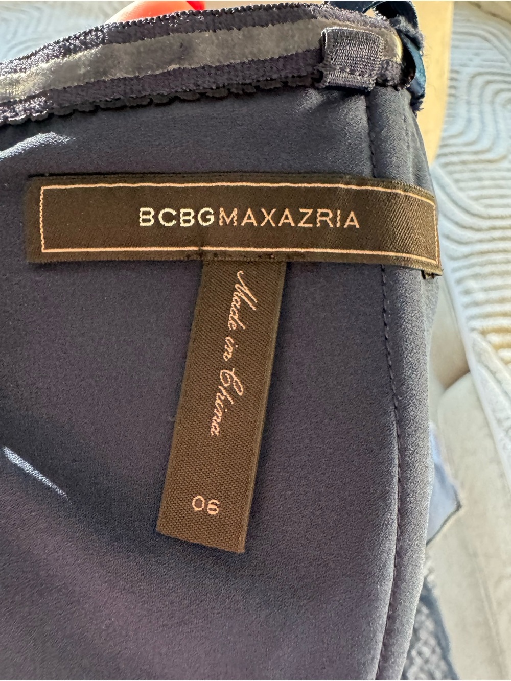 BCBGMAXAZRIA Strapless Cocktail Dress Size 6 Like New - Picture 6 of 11